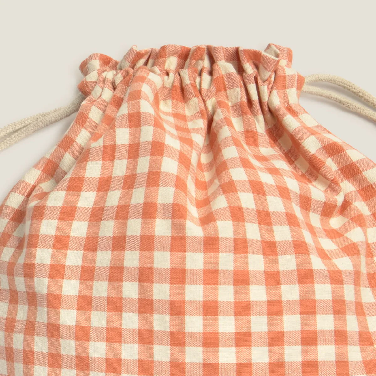 Bolsa de algodón cuadros vichy Lavar - Image 4