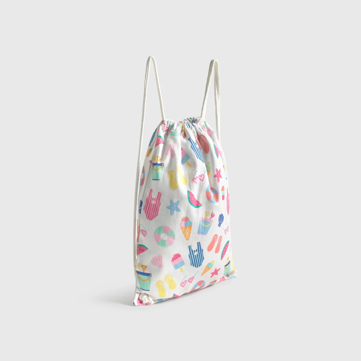 Bolsa mochila motivos playeros Etola - Image 2