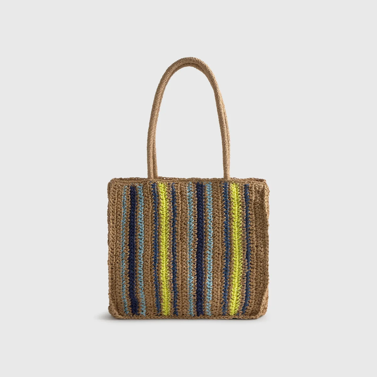 Bolso playa efecto rafia Rasqi