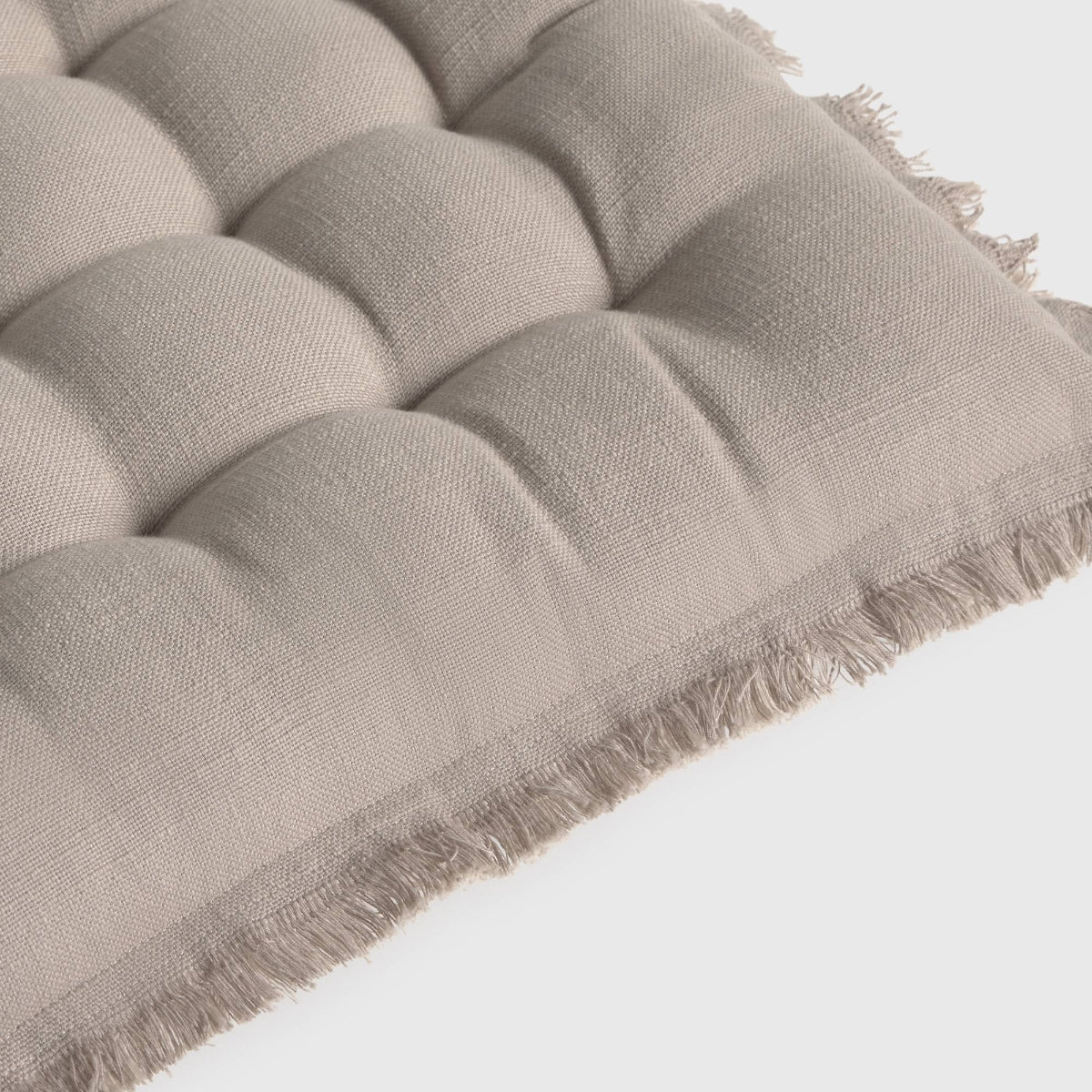 Cojín de silla algodón acolchado con flecos Flepade - Image 3