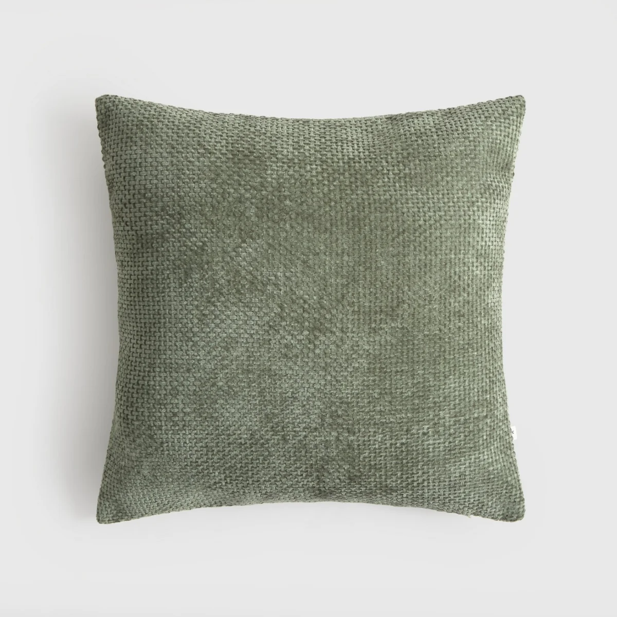 Funda de cojín chenilla con textura Basket