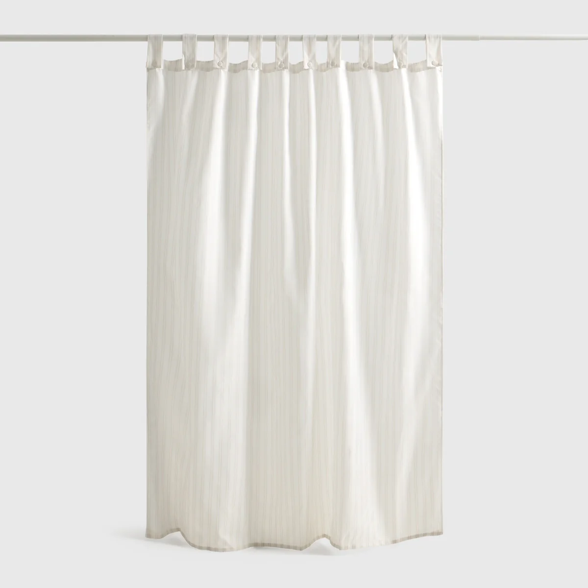 Cortina de baño estampado rayas Reti
