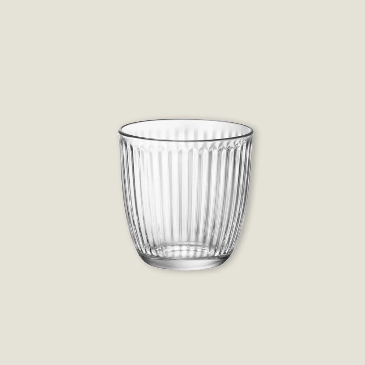 Vaso de cristal texturizado Roccot