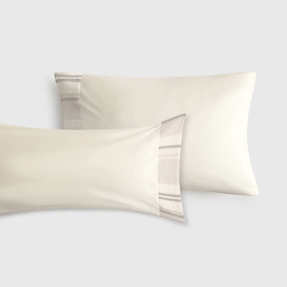 Funda de almohada de algodón 180 hilos con estructura Kimle - Image 4