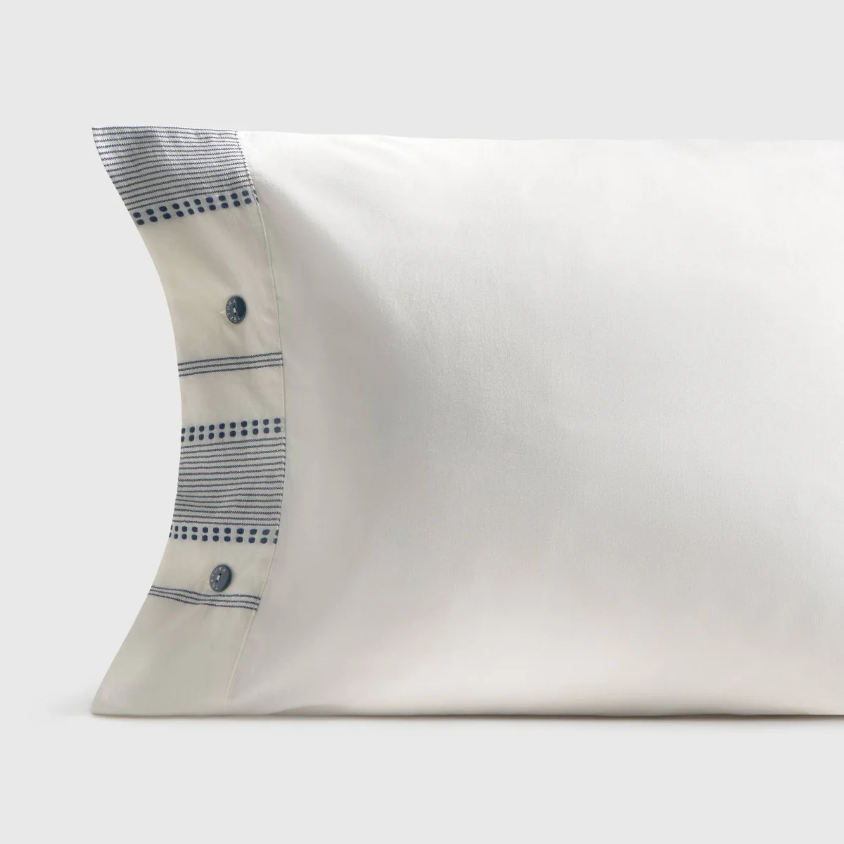 Funda de almohada algodón 180 hilos rayas Medina