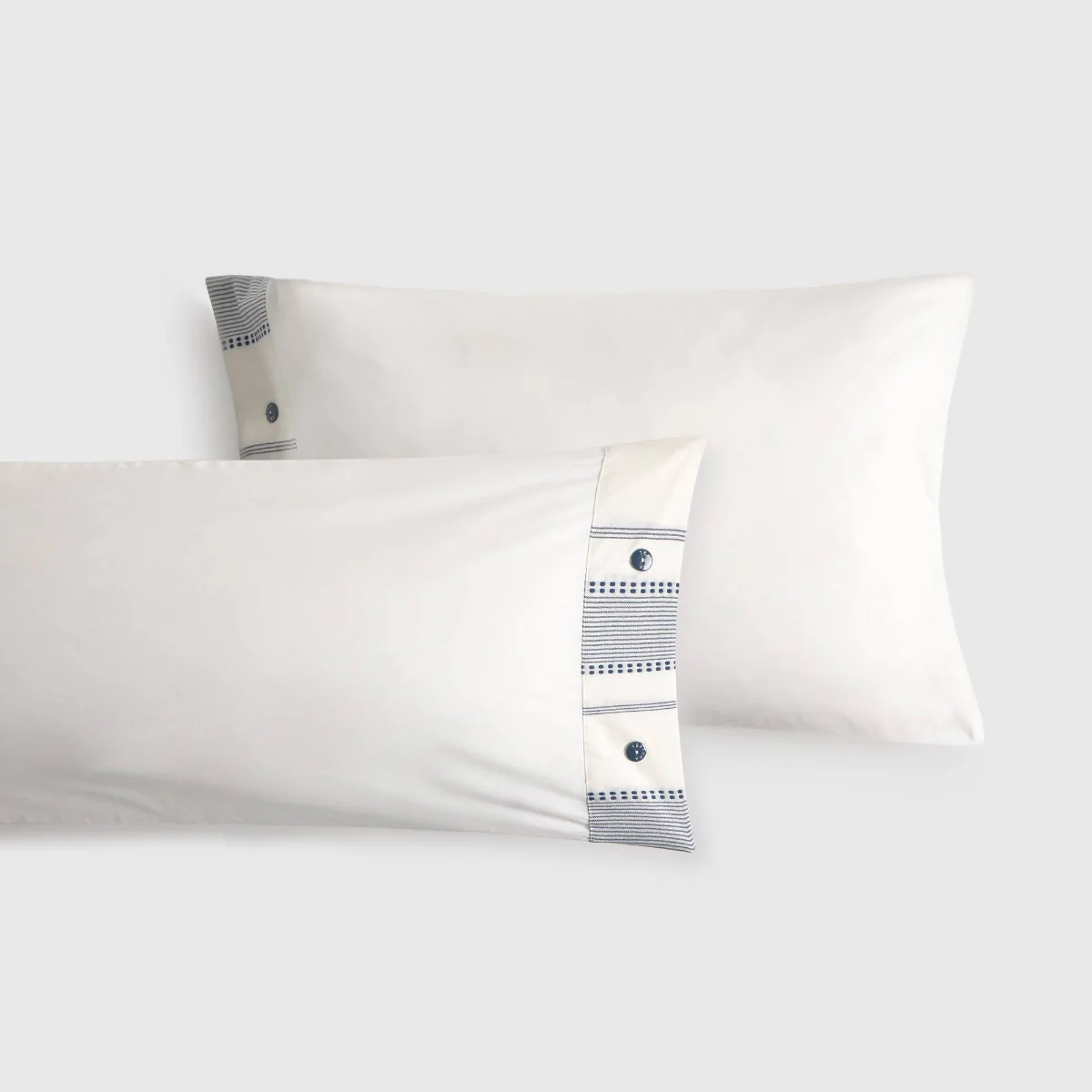 Funda de almohada algodón 180 hilos rayas Medina - Image 3