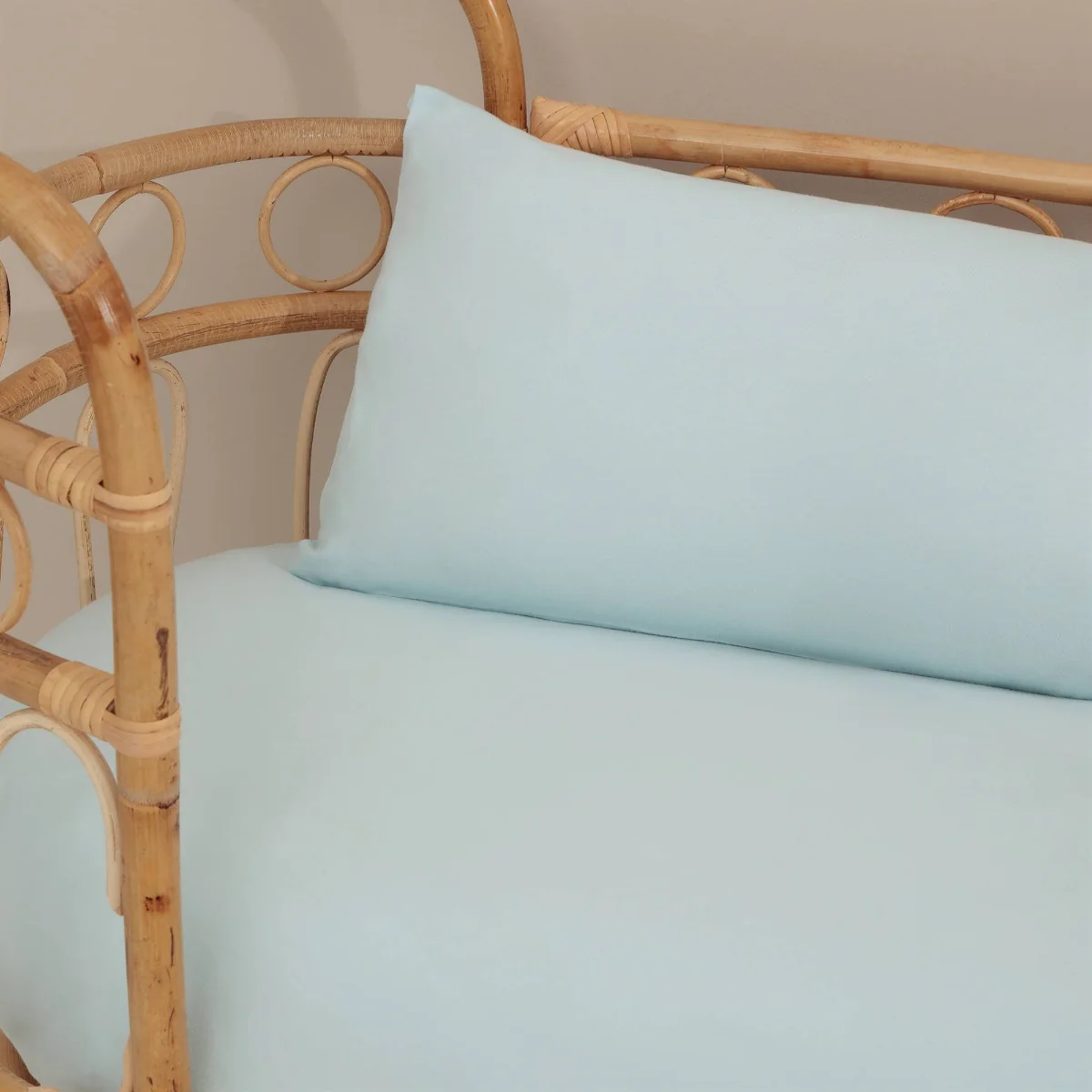 Funda de almohada de algodón orgánico 180 hilos Besto