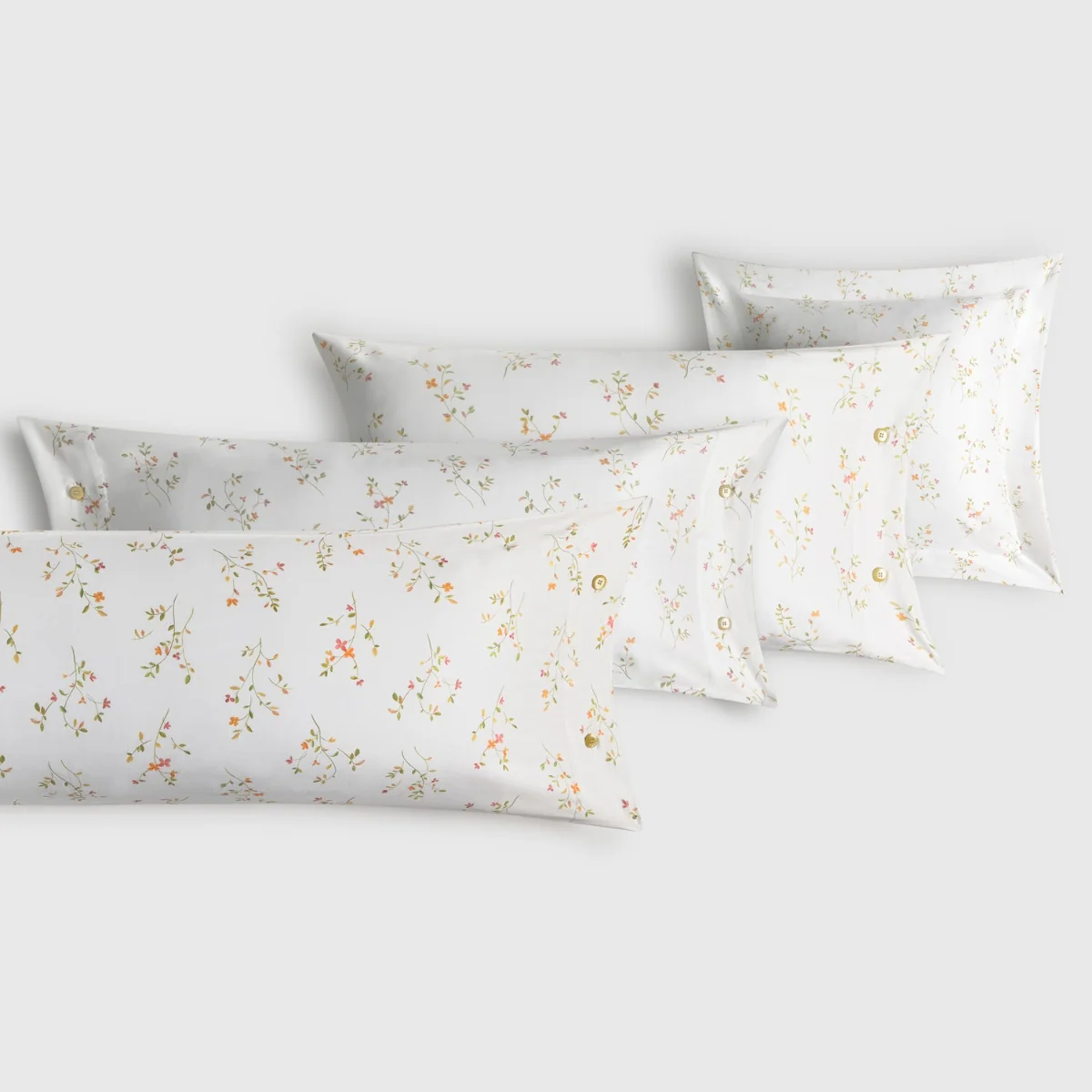 Funda de almohada algodón satén 180 hilos estampado floral Lasusa - Image 3
