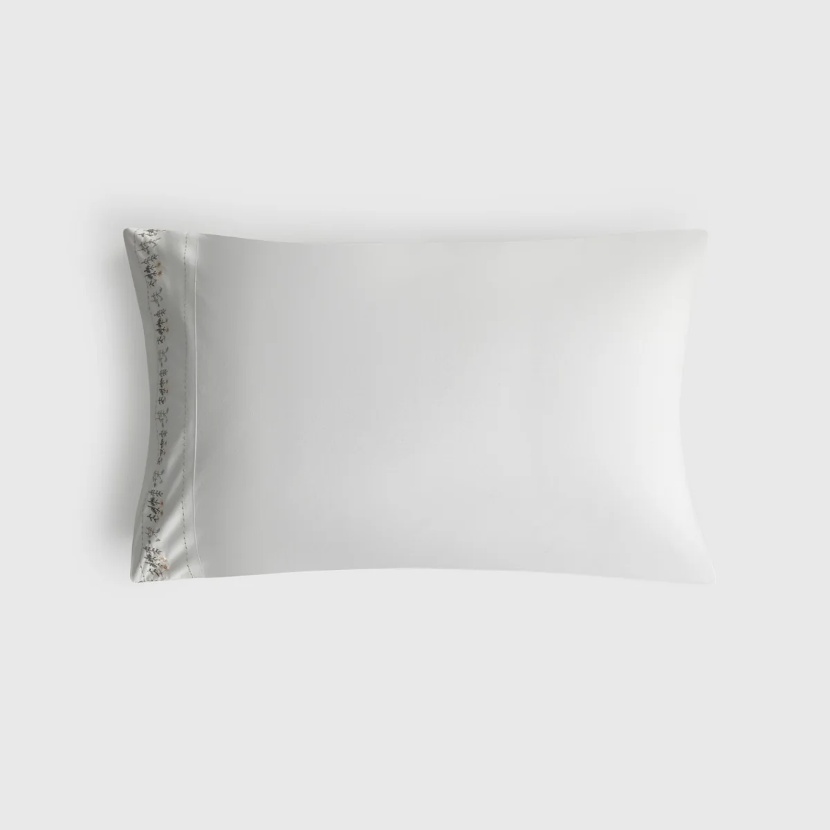 Funda de almohada algodón 180 hilos bordado margaritas Sembro - Image 2