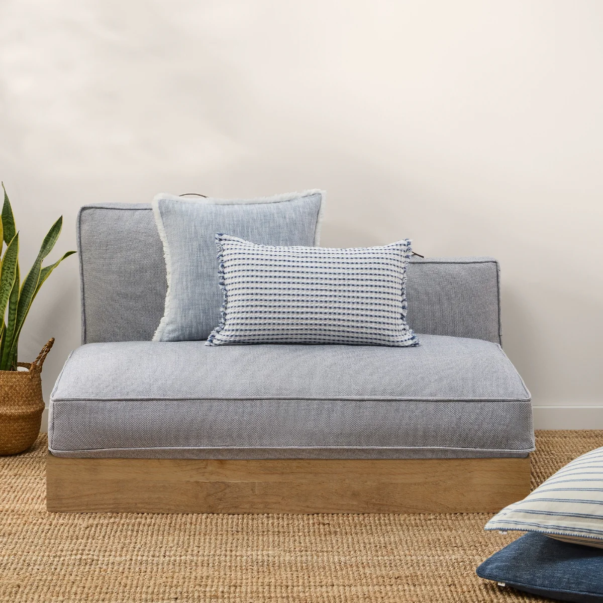 Funda de cojín chill out algodón resistente al agua Trichi
