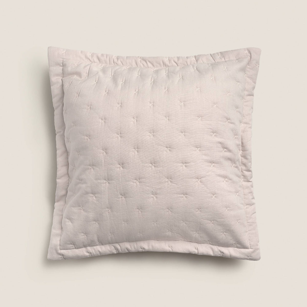 Funda de cuadrante reversible algodón efecto lino Linet