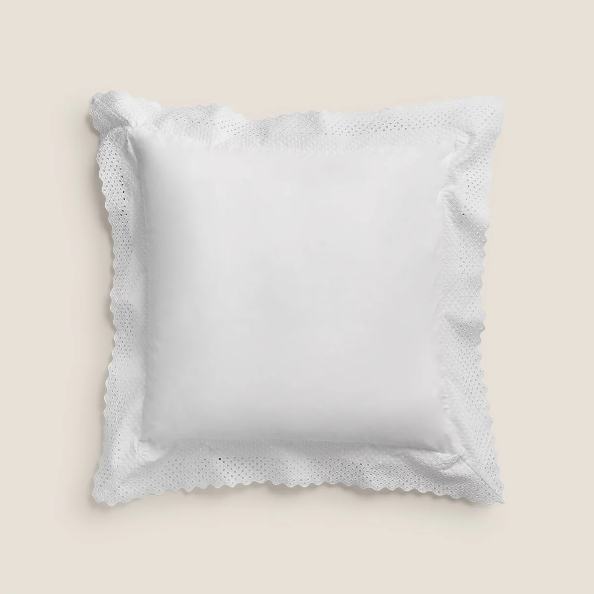 Funda de cuadrante algodón bordado calado Texbrod