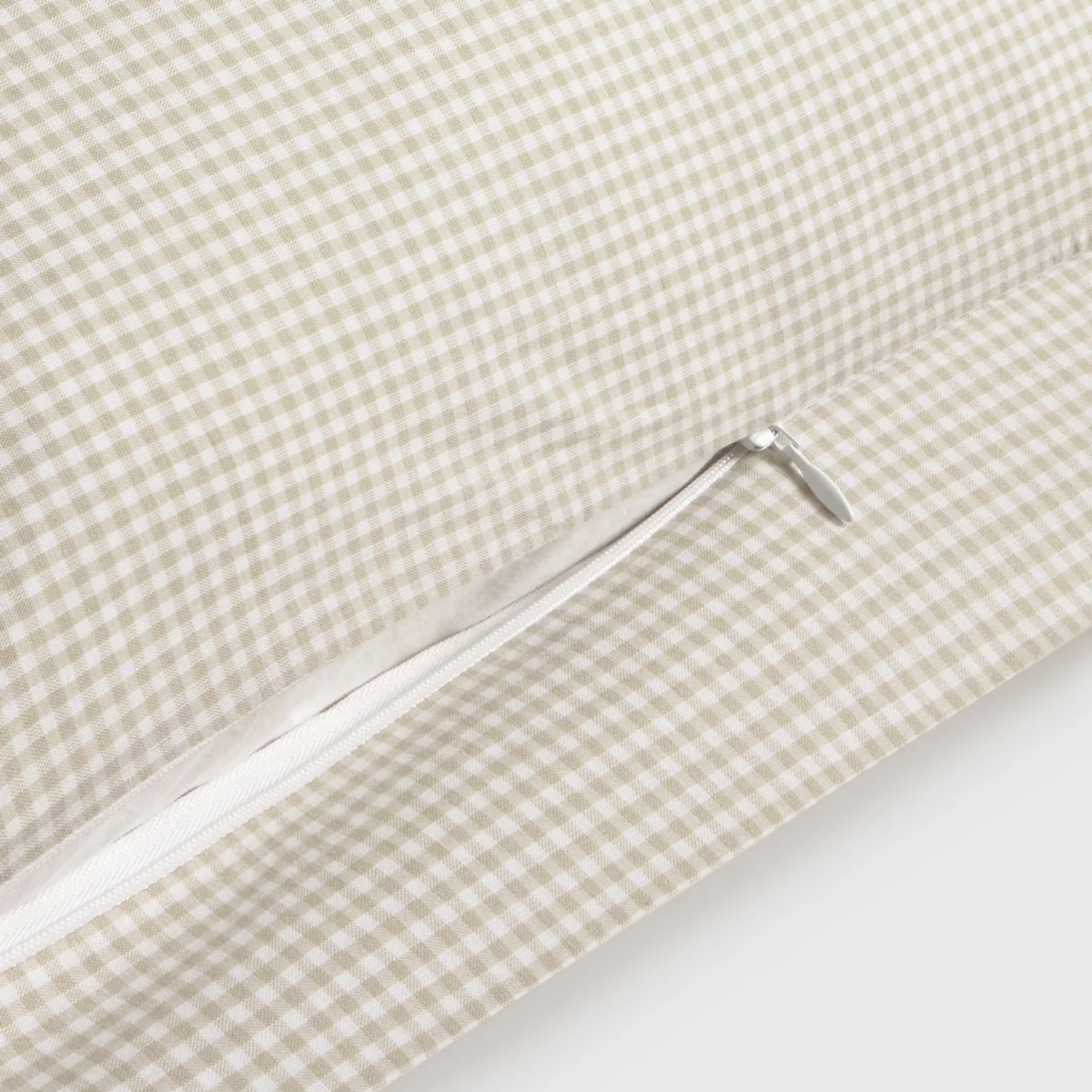 Funda de cuadrante algodón cuadros vichy bordado Semma - Image 3