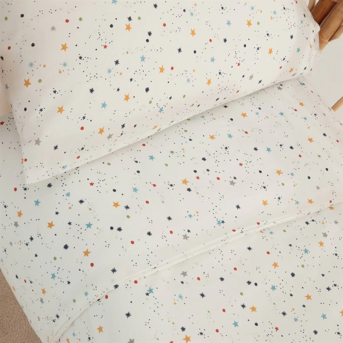 Funda nórdica de algodón percal 180 hilos estrellas Starti - Image 2