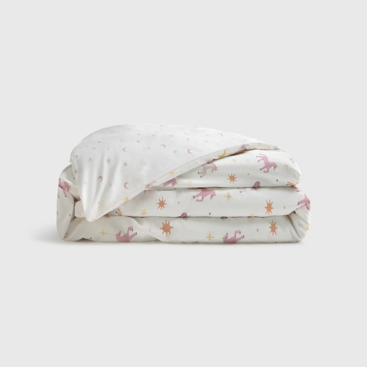 Set funda nórdica algodón percal 180 hilos unicornios Unela - Image 5