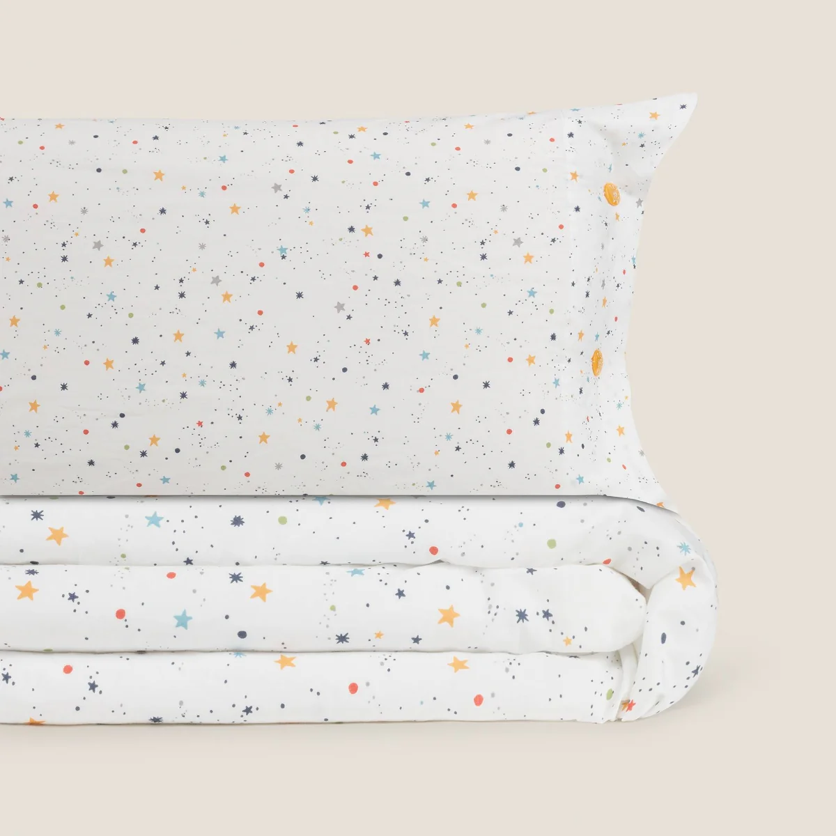Set funda nórdica algodón percal 180 hilos estrellas Starti - Image 5