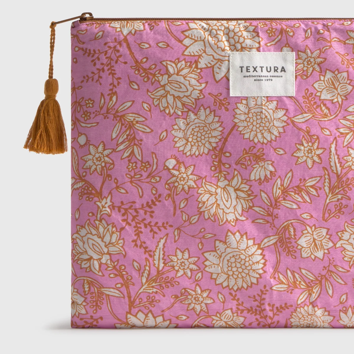 Neceser algodón estampado flores Kenze - Image 4