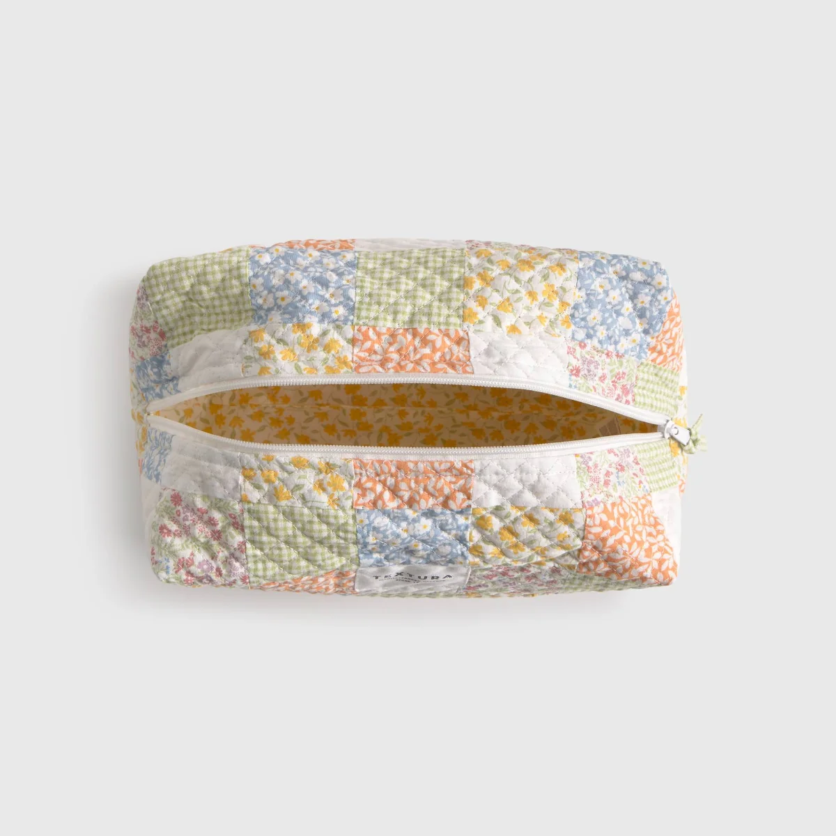 Neceser acolchado algodón patchwork Folipatbag - Image 2