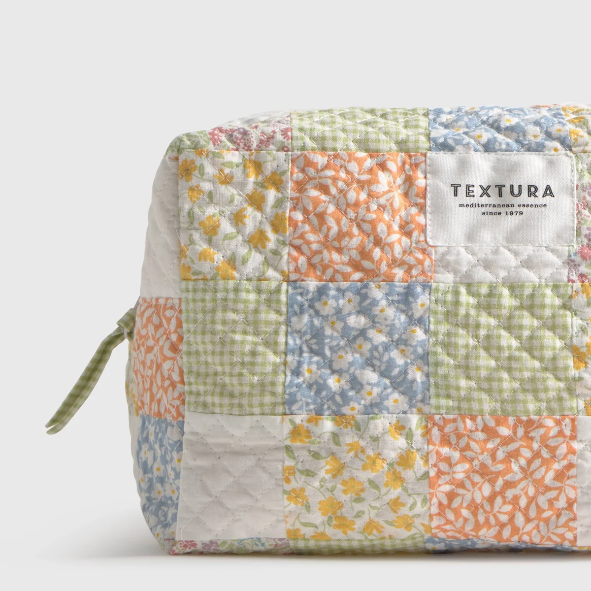 Neceser acolchado algodón patchwork Folipatbag - Image 3