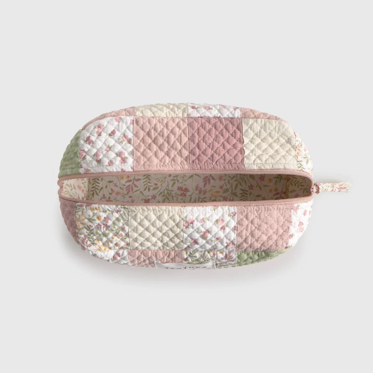 Neceser algodón patchwork acolchado Lalapatbag - Image 2