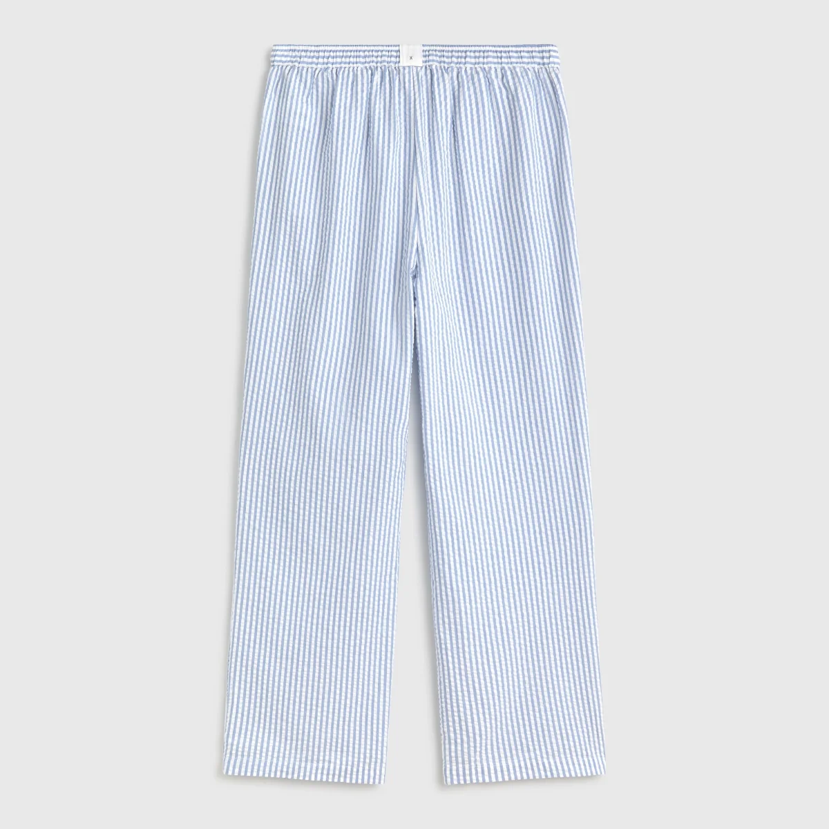 Pantalón de algodón seersucker mil rayas Lilia - Image 5