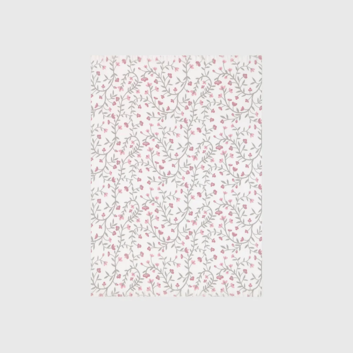 Plaid con flores y flecos decorativos Lapla - Image 4