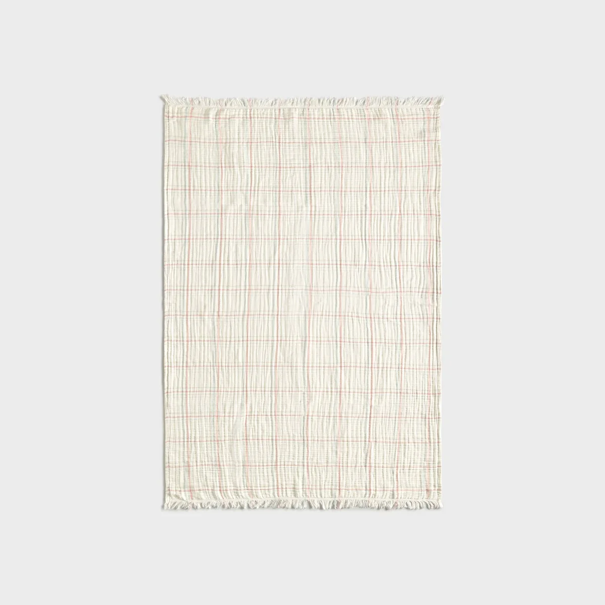 Plaid algodón gasa Mucua - Image 2