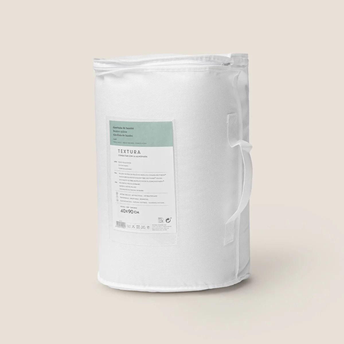 Relleno de almohada fibra de bambú transpirable Bambu