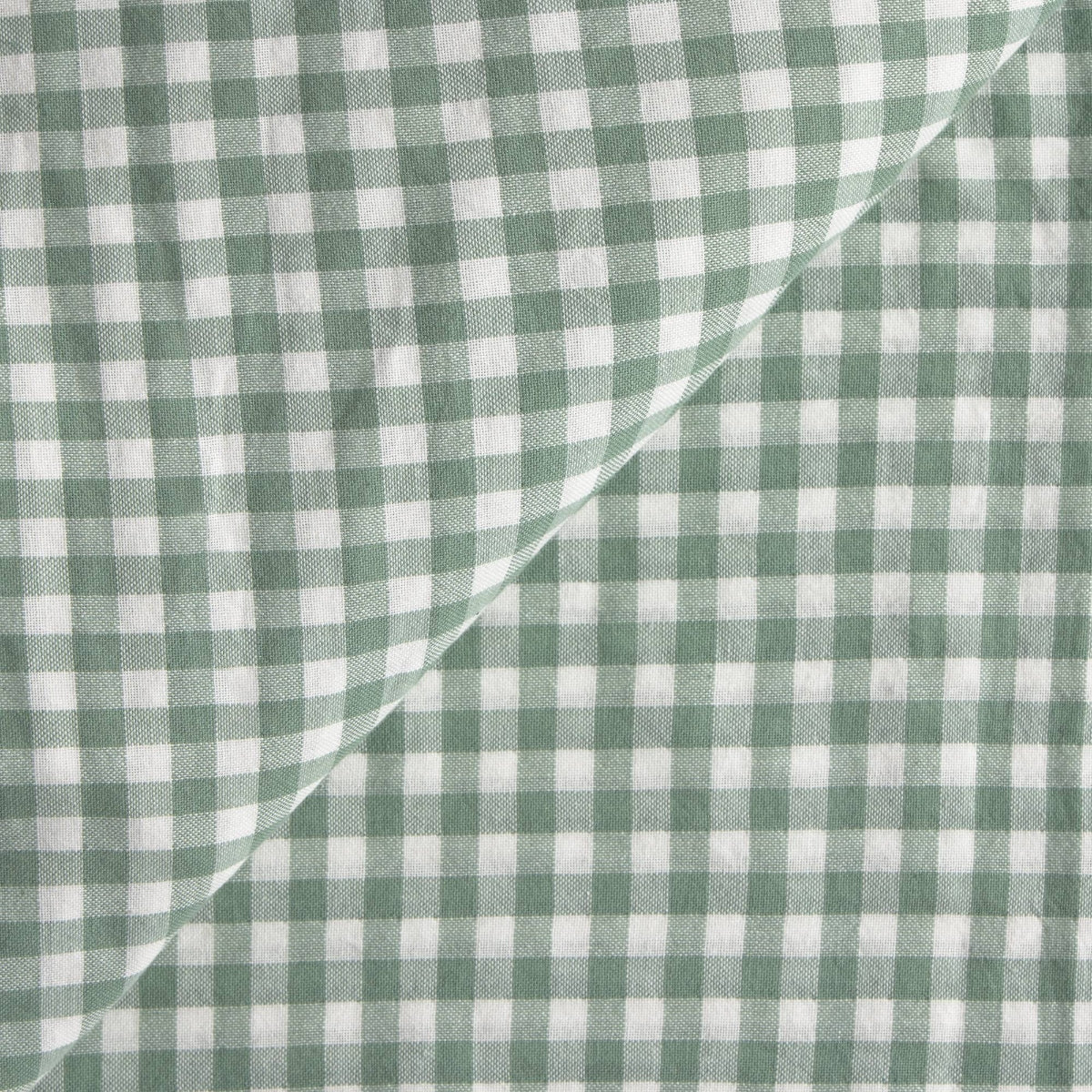 Set 2 servilletas algodón reversibles cuadros y rayas Grac - Image 3