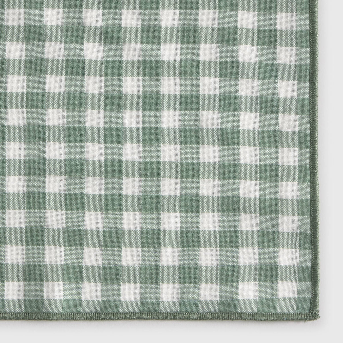 Set 2 servilletas algodón reversibles cuadros y rayas Grac - Image 4