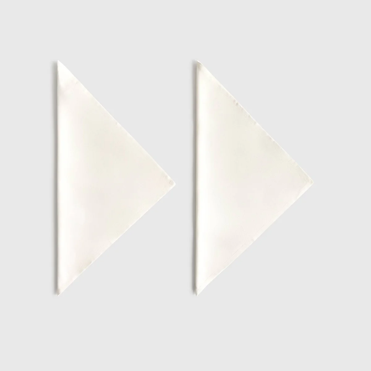 Set de 2 servilletas de algodón y bambú Momabim - Image 2