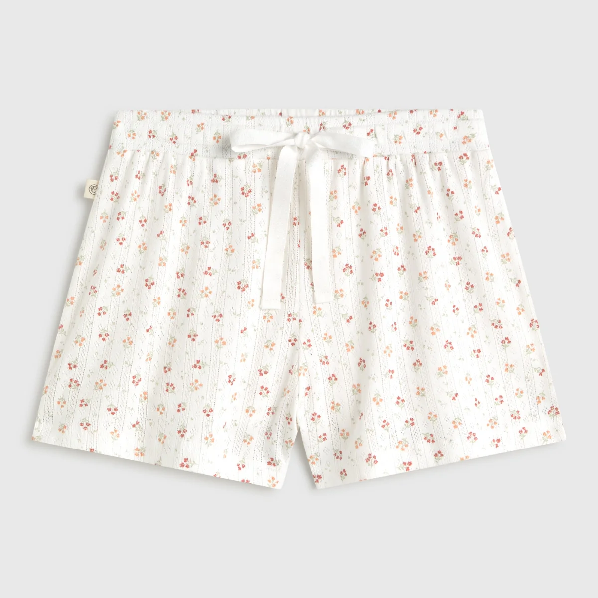 Short algodón canalé estampado floral Fabiana - Image 4