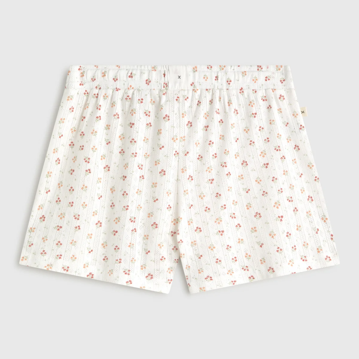 Short algodón canalé estampado floral Fabiana - Image 5