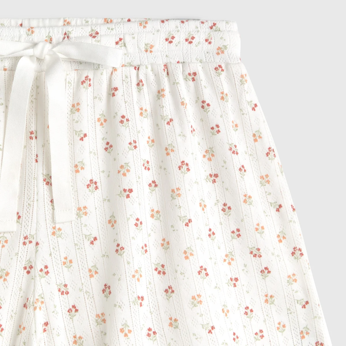 Short algodón canalé estampado floral Fabiana - Image 6