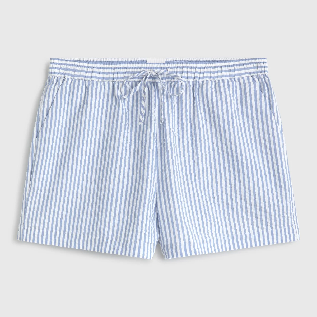 Short de algodón seersucker mil rayas Lilia - Image 4