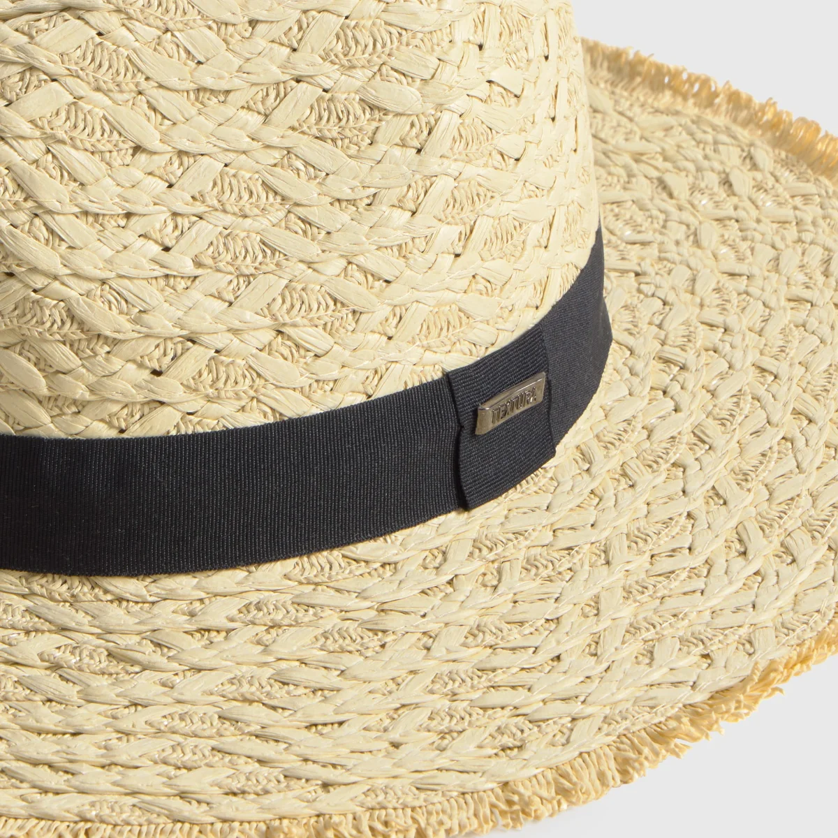 Sombrero ala ancha fibra papel Cint - Image 4