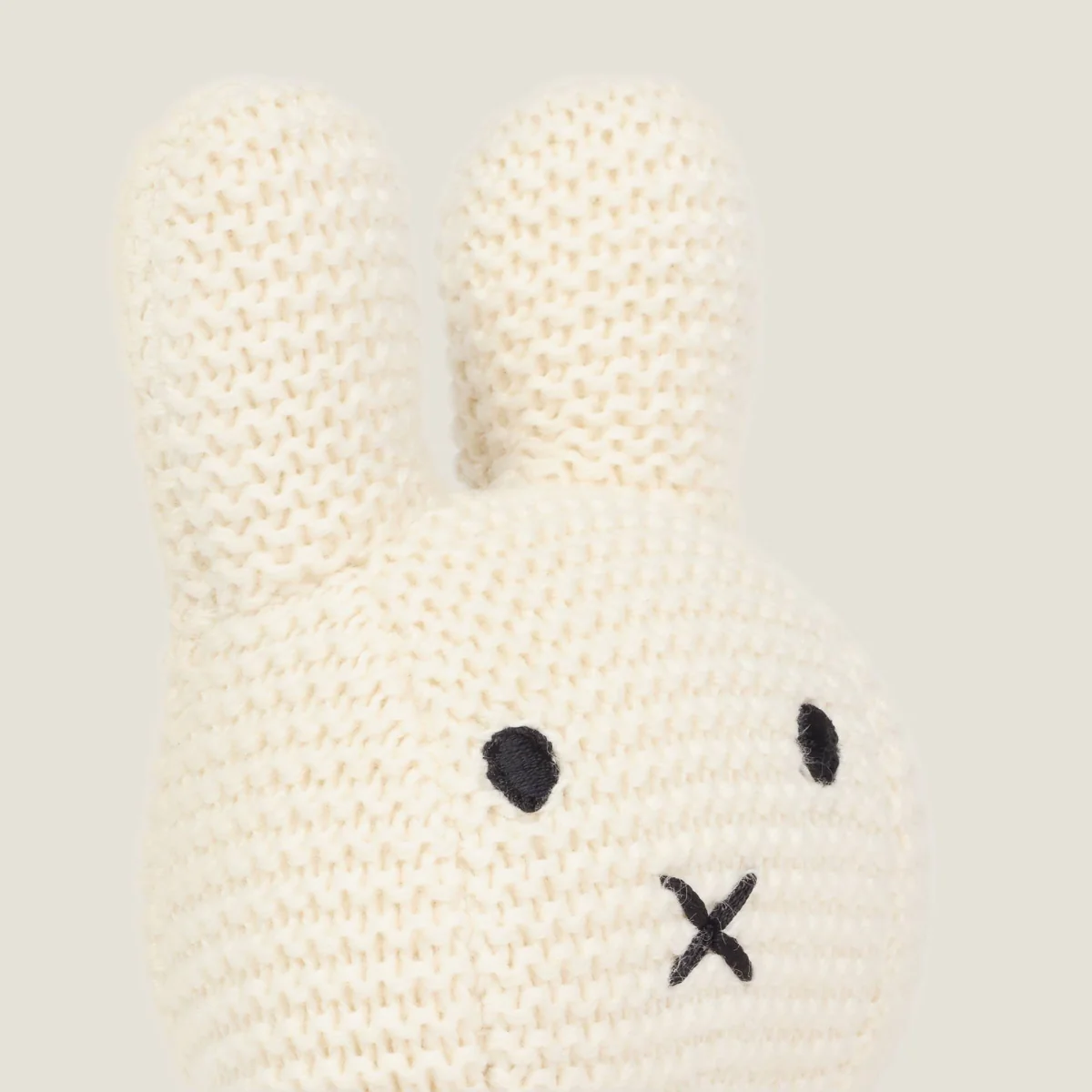 Sonajero de tricot de algodón orgánico conejo Cuquis - Image 4