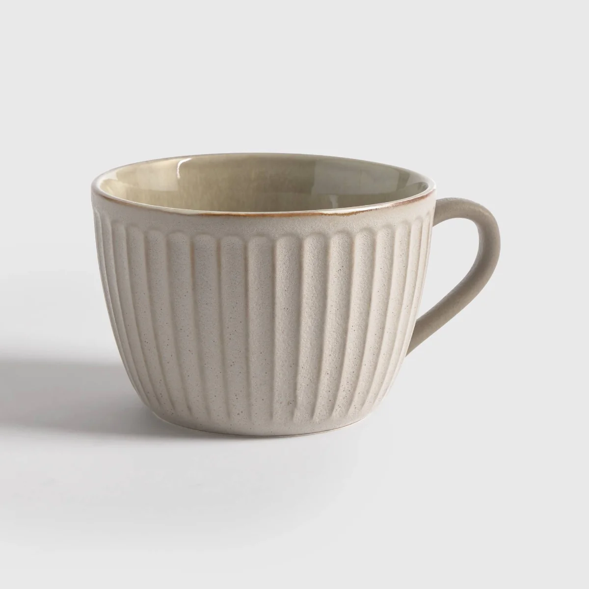 Taza 320ml diseño acanalado Pleatt
