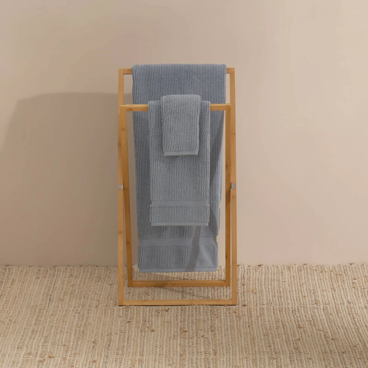 Toalla de baño algodón zero twist rizo Nero - Image 2