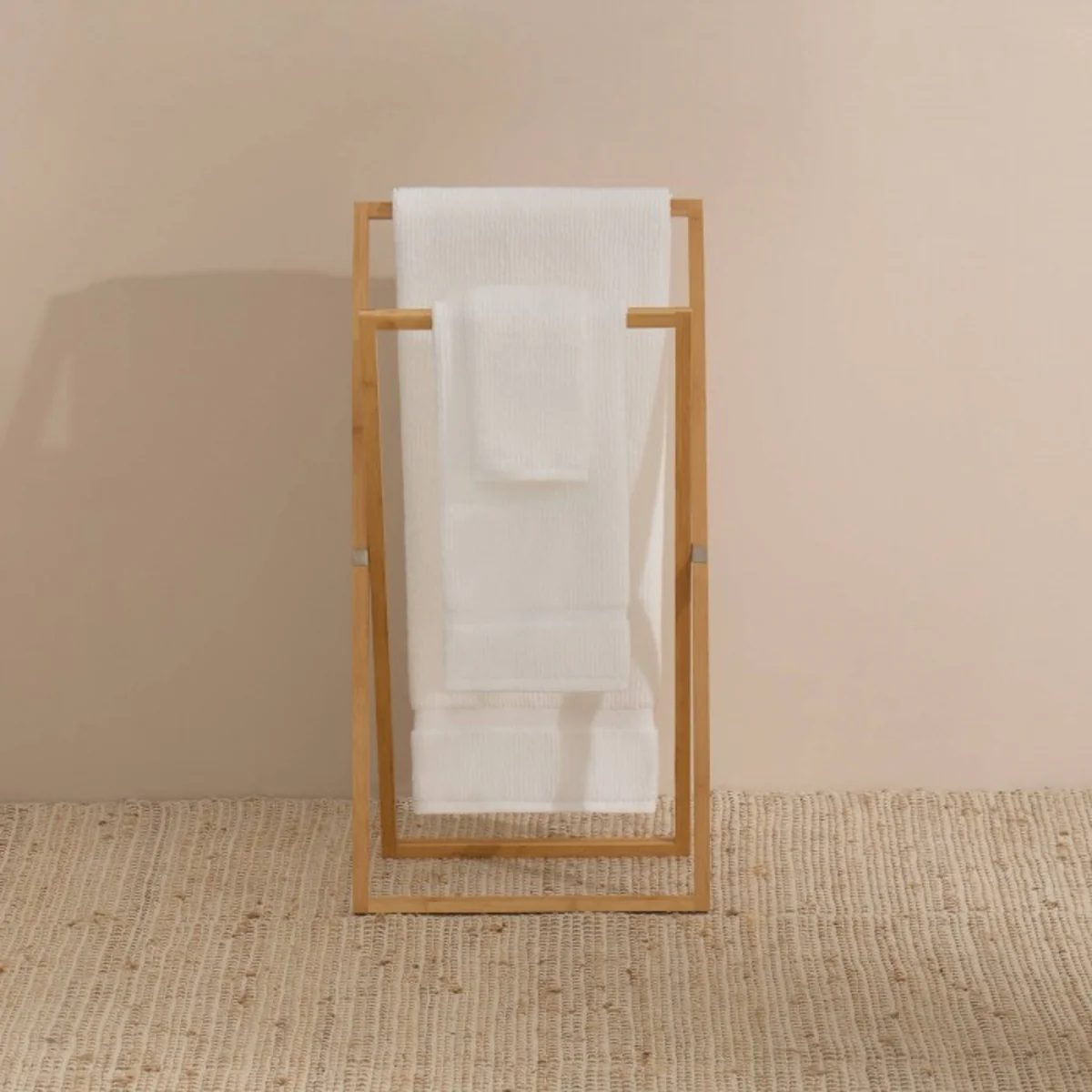 Toalla de baño algodón zero twist rizo Nero - Image 4