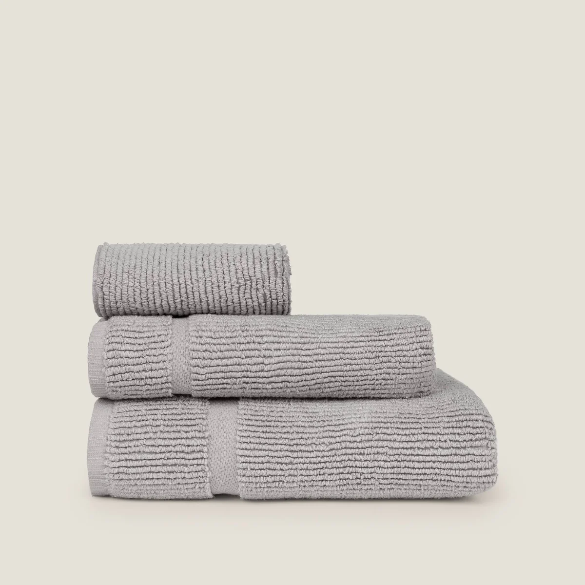 Toalla de baño algodón zero twist rizo Nero - Image 3