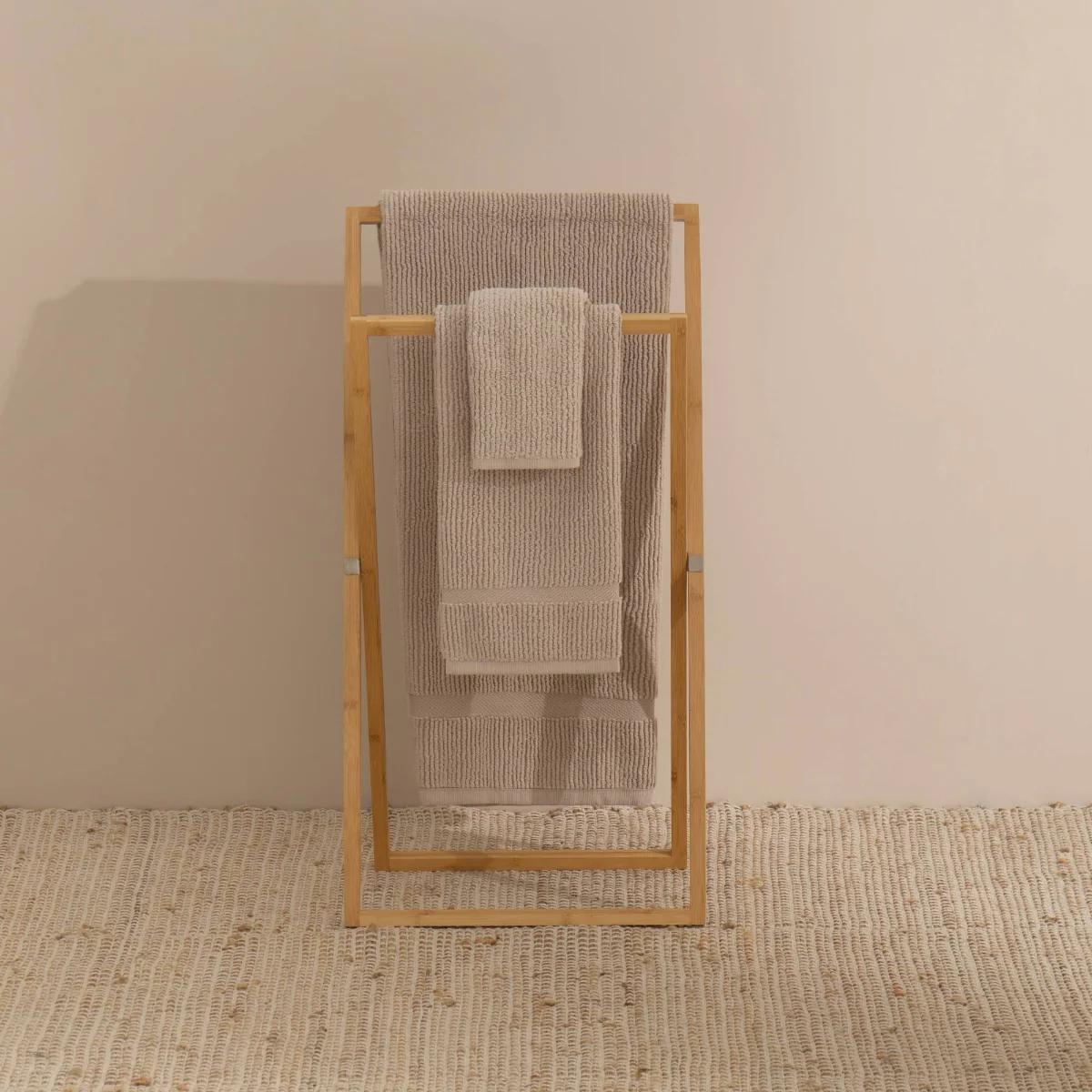 Toalla de baño algodón zero twist rizo Nero - Image 4