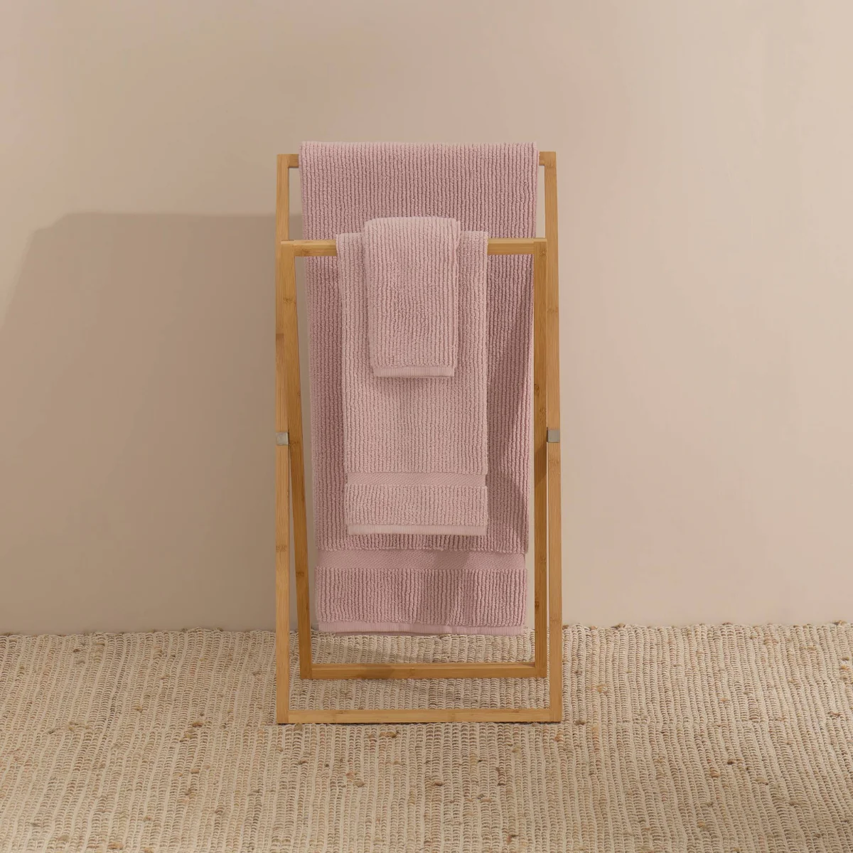 Toalla de baño algodón zero twist rizo Nero