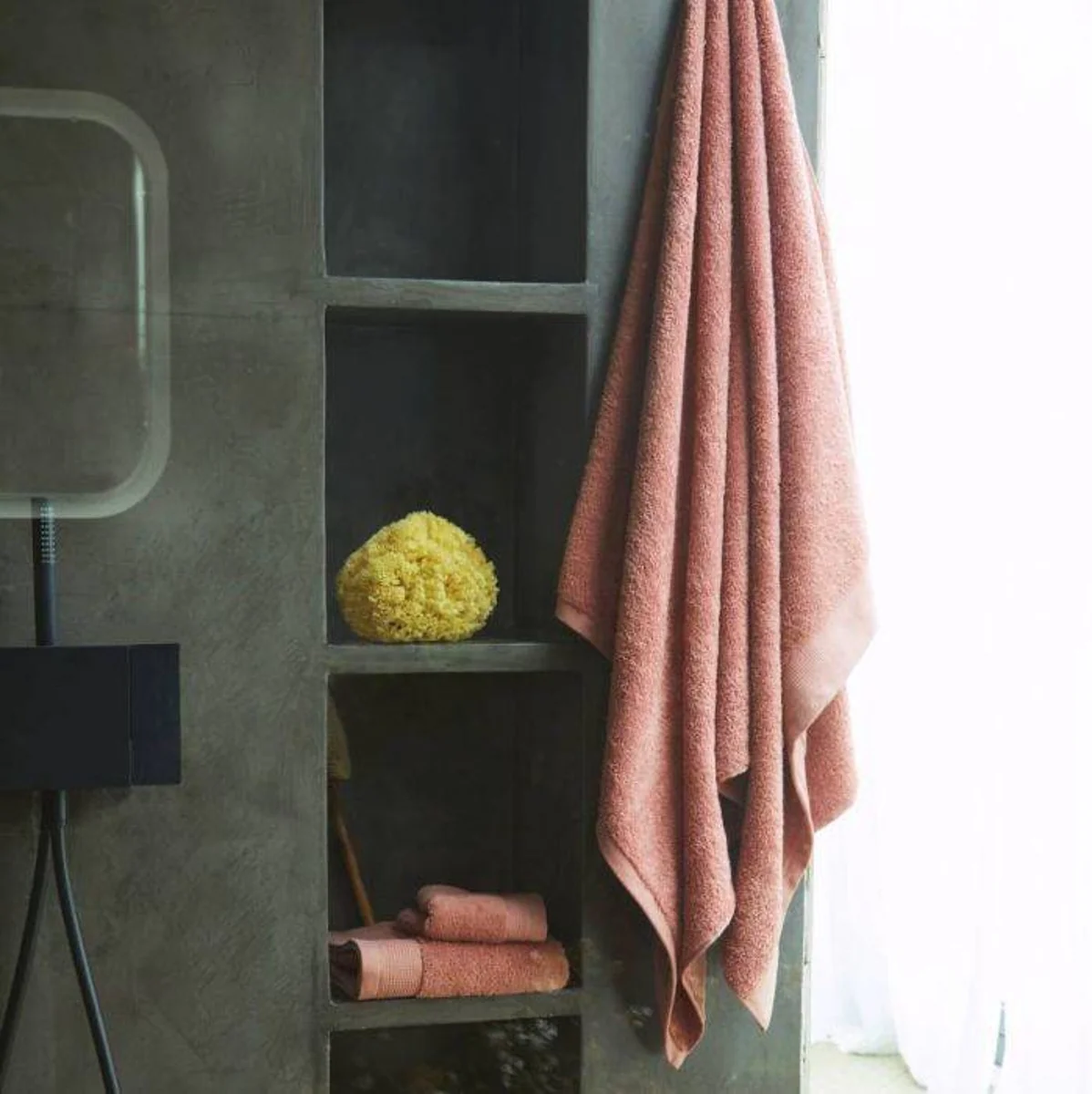 Toalla de baño algodón egipcio rizo Nilo - Image 3