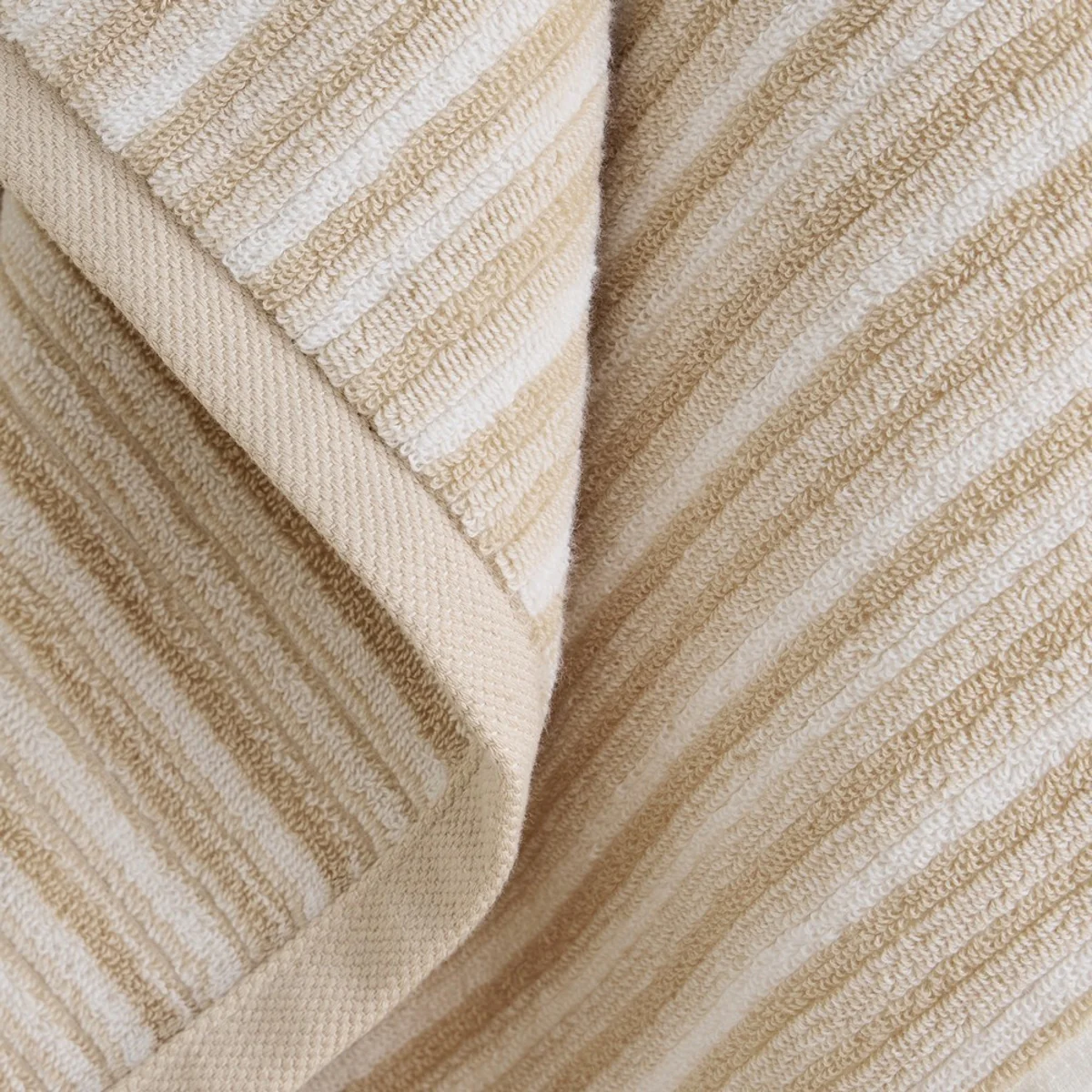 Toalla de baño algodón jacquard rayas Ramed - Image 2
