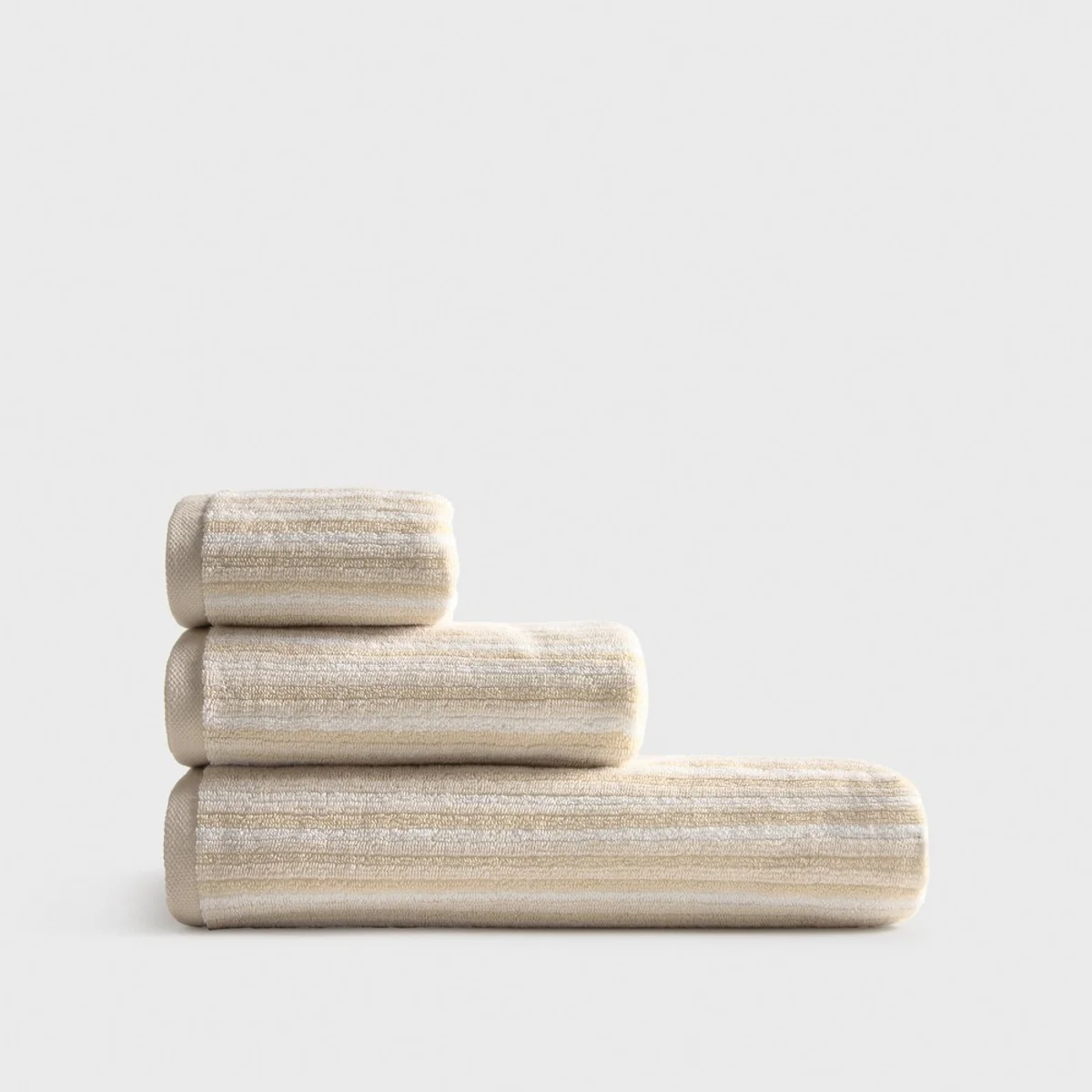 Toalla de baño algodón jacquard rayas Ramed - Image 5
