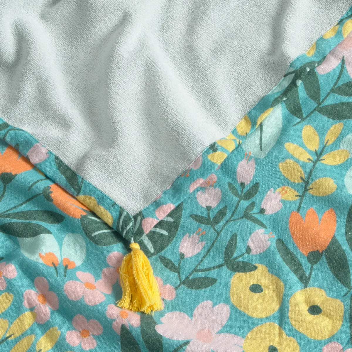 Toalla pareo de playa algodón estampado floral Lula - Image 2
