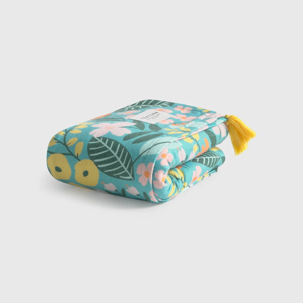 Toalla pareo de playa algodón estampado floral Lula - Image 3