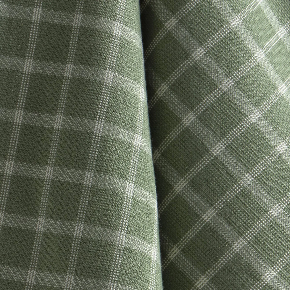 Set de 2 trapos de rizo algodón cuadros Tuito - Image 3