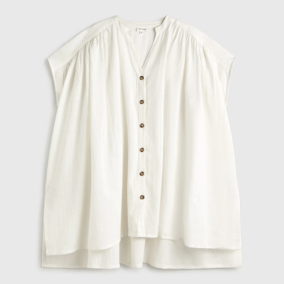 Caftán algodón estilo camisola Sere - Image 5
